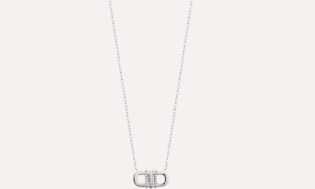 Collier tendance argent