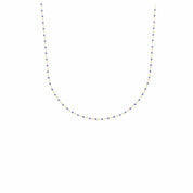 collier perles miyuki bleu