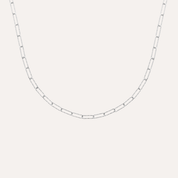 collier chaine argent