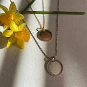 Collier médaille argent 925/000