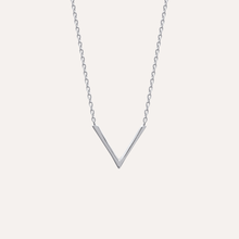 Collier argent V