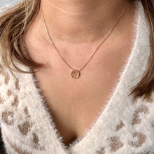 Collier plaqué or arbre de vie