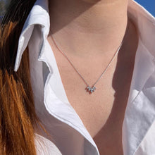 collier femme argent