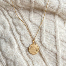 Collier plaqué or pendentif Bélier