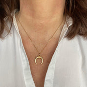 Collier pendentif femme plaqué or