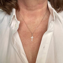 Collier pendentif croix argent 925