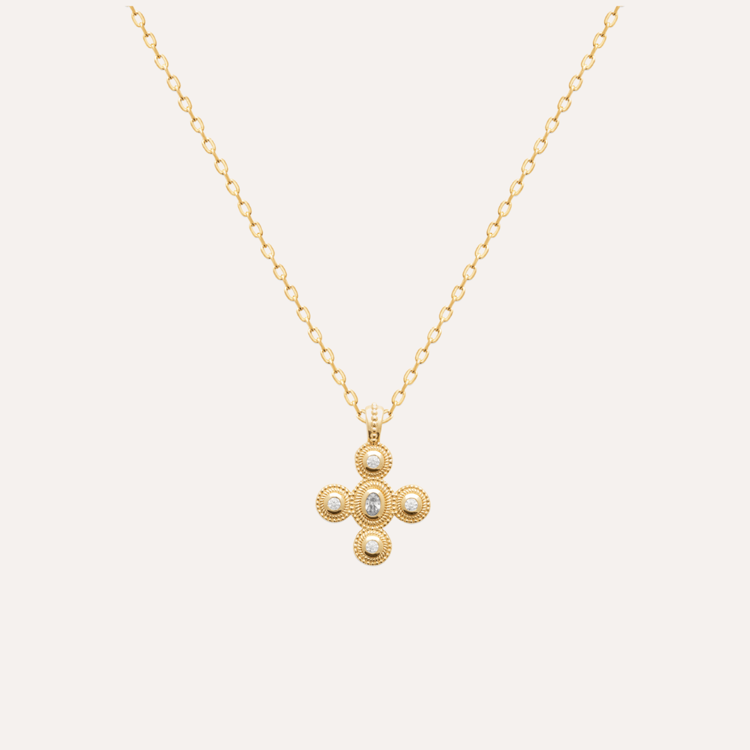 Collier pendentif croix