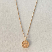 Collier pendentif plaqué or scorpion