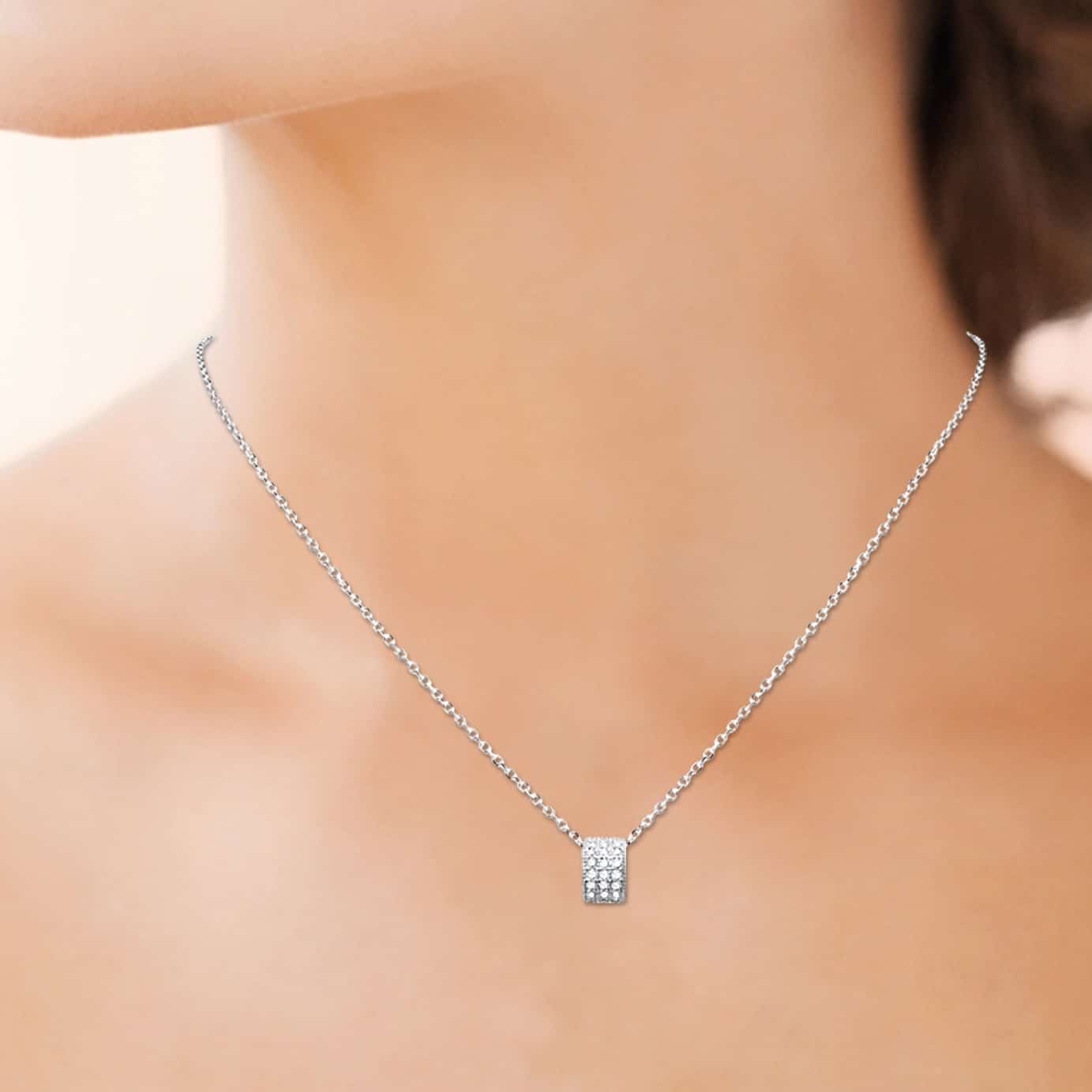 Collier pendentif argent Zélie