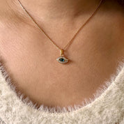 Collier pendentif oeil