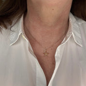 Collier pendentif étoile de mer