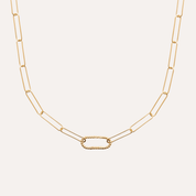 Collier plaqué or médaille soleil Alizé