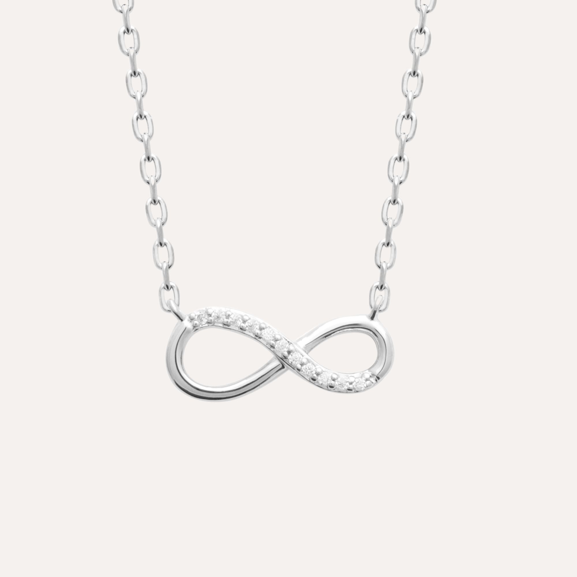 Collier infini argent Perrine