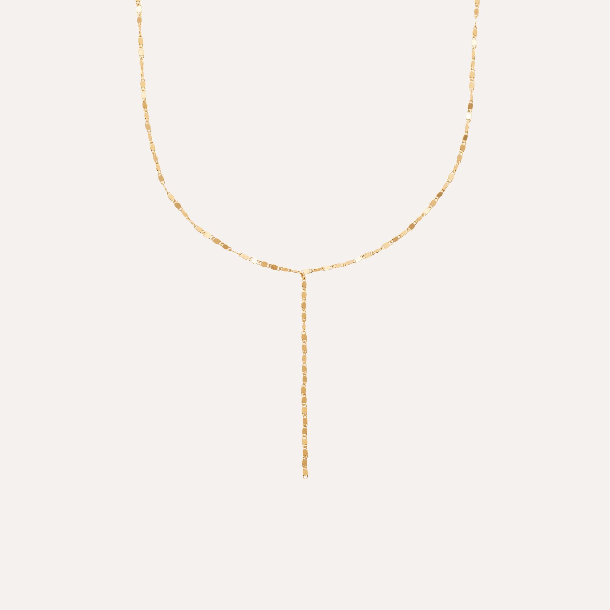 Collier plaqué or Yvanna