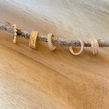 bagues d'oreilles plaqué or