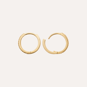 Petites créoles plaqué or