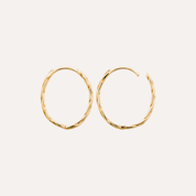 créoles chaine plaqué or