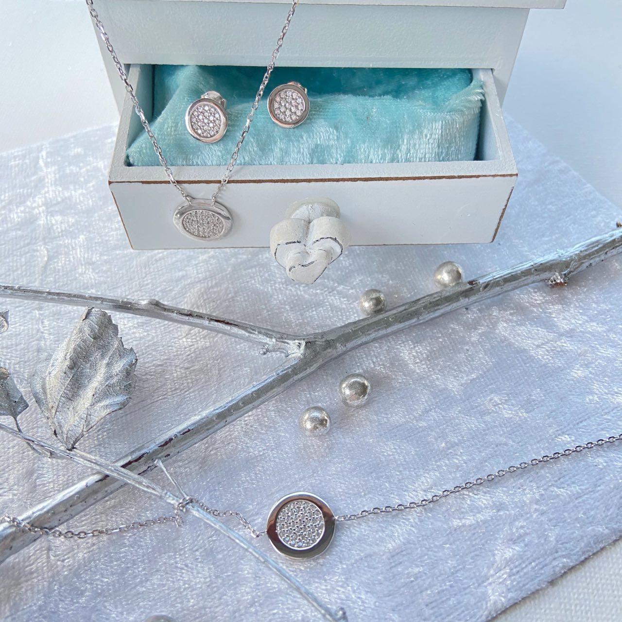 Bijoux fantaisie argent