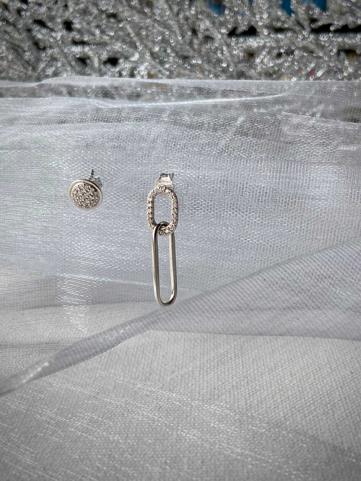 Boucles d'oreilles argent