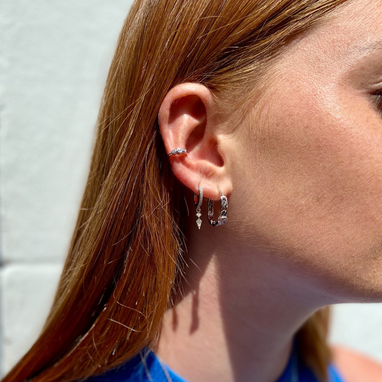 Boucles d'oreilles créoles argent 925