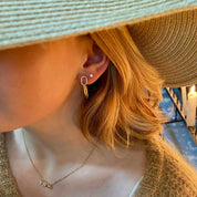 Boucles d'oreilles plaqué or Charlotte