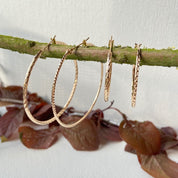 Créoles fines plaqué or