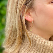 Boucles d'oreilles plaqué or 18 carats