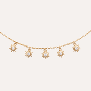 Collier étoiles