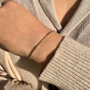 Bracelet jonc torsadé