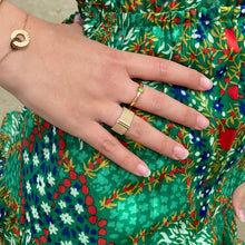 Large bague perlée Carolane