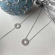 Bijoux fantaisie argent zirconium