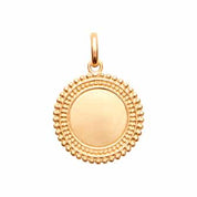 Pendentif plaqué or fantaisie