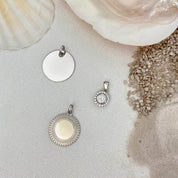 Pendentif argent zircon