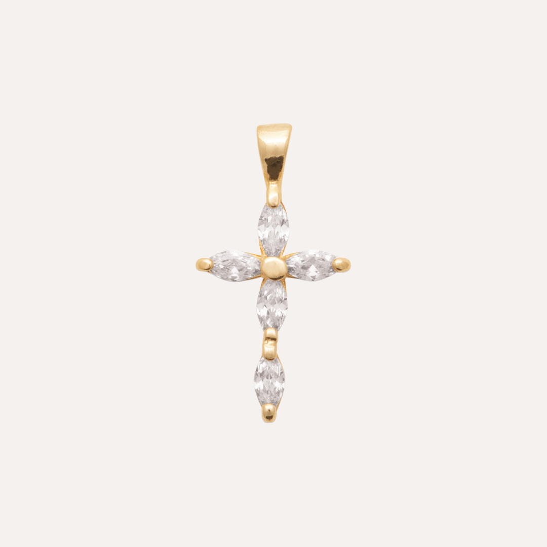 Pendentif croix élégant
