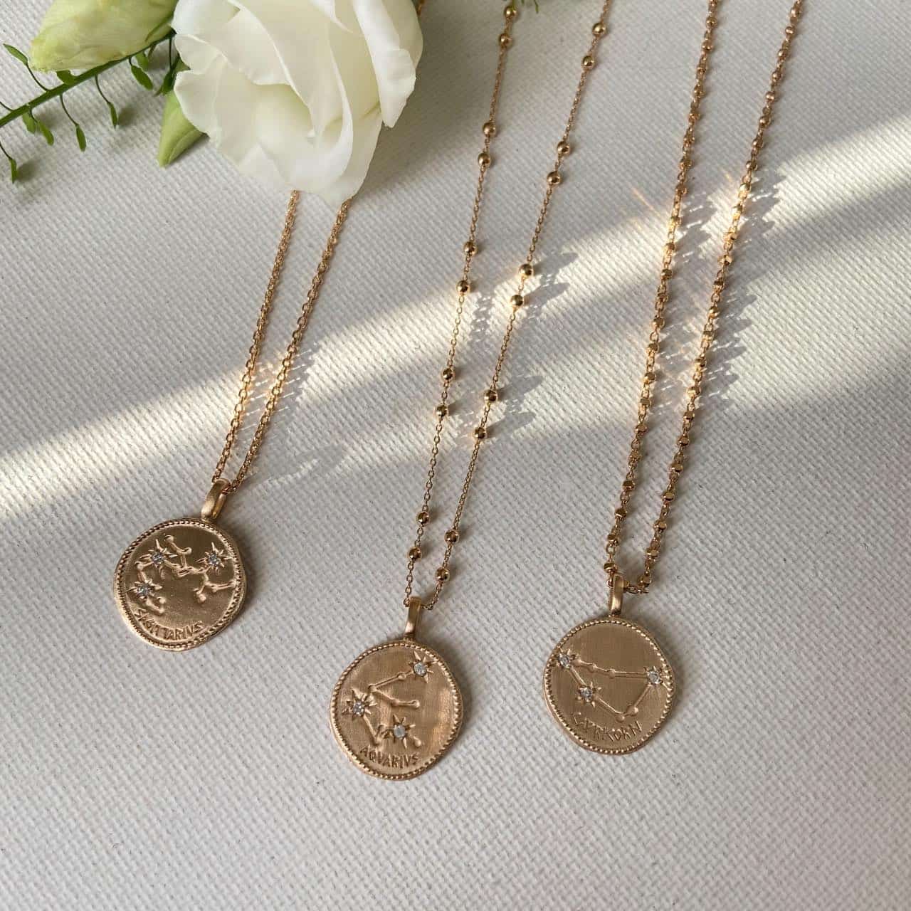 collier pendentif constellation du zodiaque
