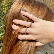 Anneau plaqué or couronne