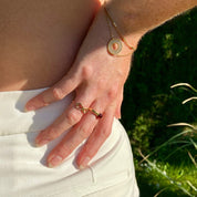 Bagues fines en plaqué or