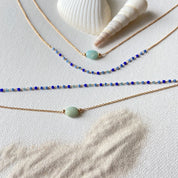 Bracelet amazonite perles