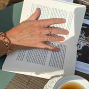 Bagu plaqué or fantaisie