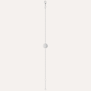 Bracelet argent soleil zircons