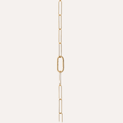 Bracelet chaîne plaqué or