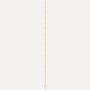 Bracelet minimaliste plaqué or