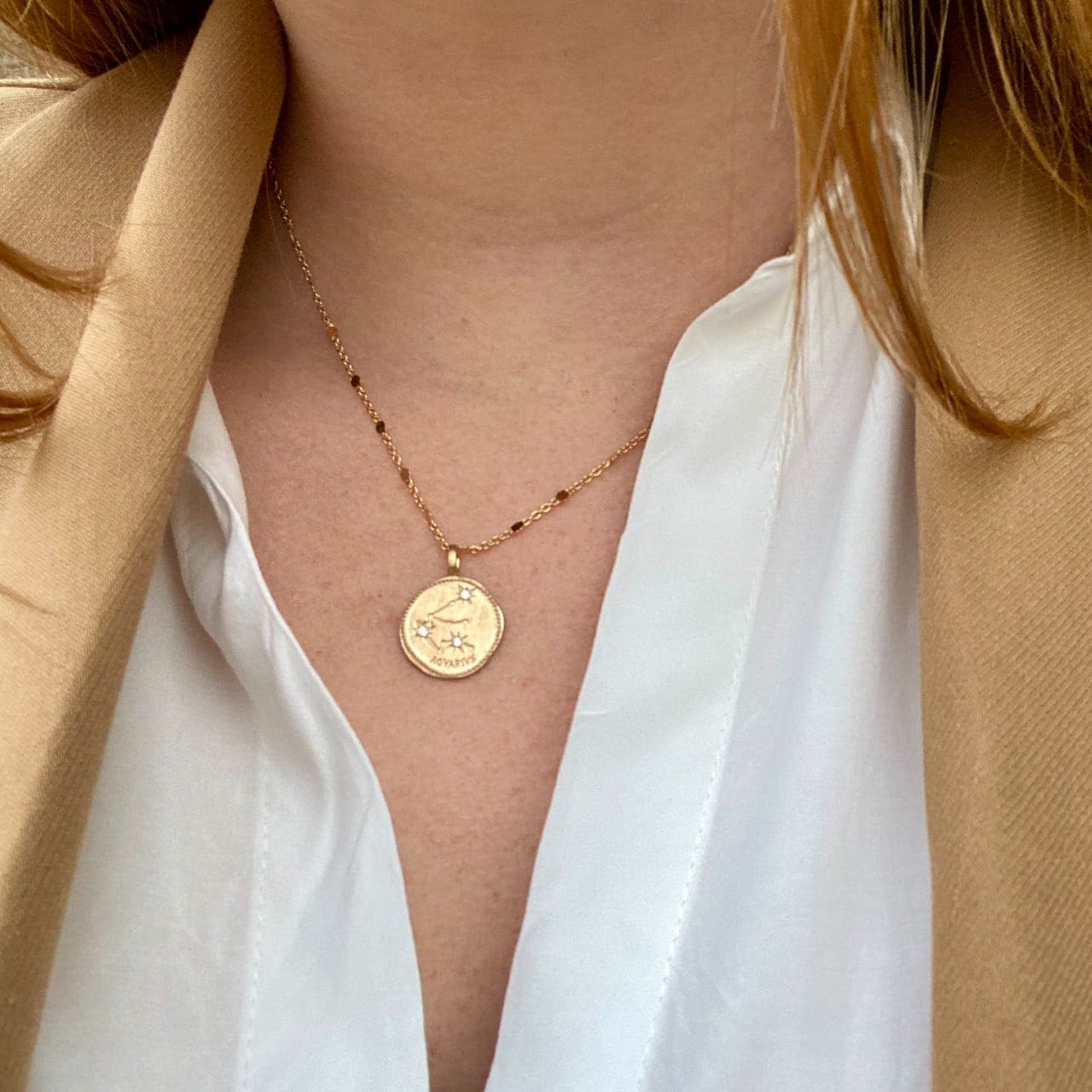 collier plaqué or fantaisie