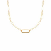 collier femme plaqué or