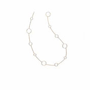 Collier sautoir plaqué or 18k
