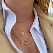 collier plaqué or fantaisie