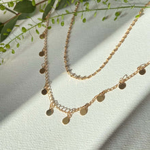 collier plaqué or maille fine