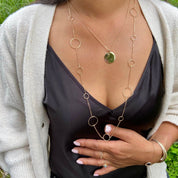 collier plaqué or 18 carats