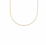 Collier plaqué or maille fine