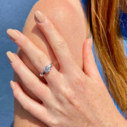 Bague solitaire argent Emma